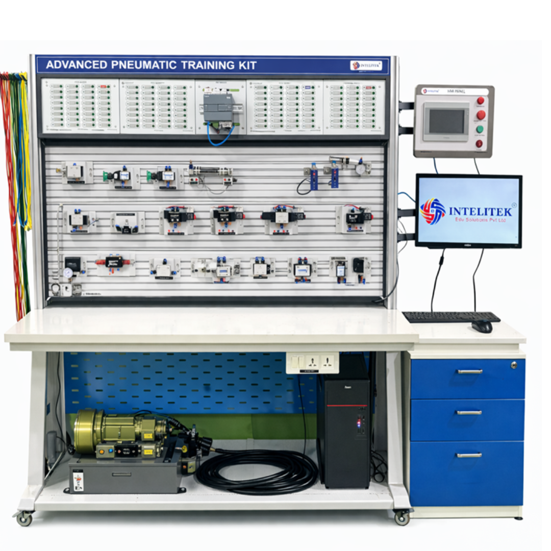 ELECTRO-PNEUMATIC DEMO BENCH -IES-MS-505
